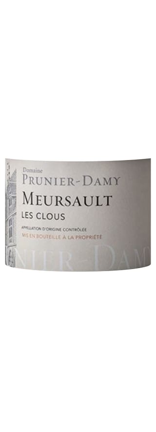 Domaine Prunier Damy | Meursault | Clous | 2022 | Wit 