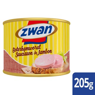 Zwan | Zwan | Saucisson de jambon | Charcuterie | Conserve de viande | 205g 205 gr