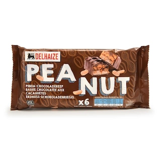 Delhaize | Chocolade | Pinda | Repen | UTZ 6 x 50 gr