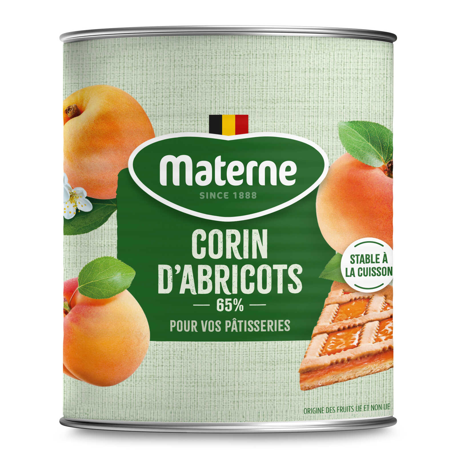 Materne Corin pasteigebak | Abrikosen