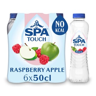 Spa | Touch | Eau minérale | Framboise Pomme | Plate | PET 