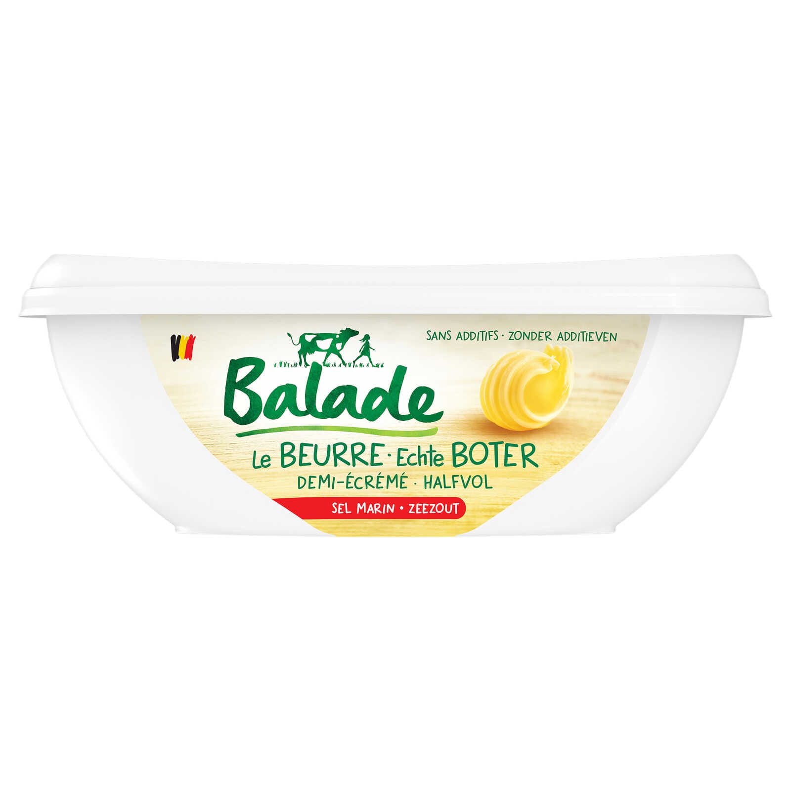 Balade Boter | Zeezout | Halfvolle | 41% v.g.