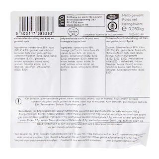 Delhaize | Burger | Bacon | Cheese 