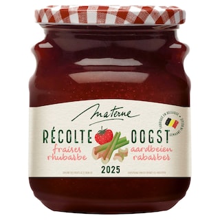 Materne | Confiture | Fraise rhubarbe 