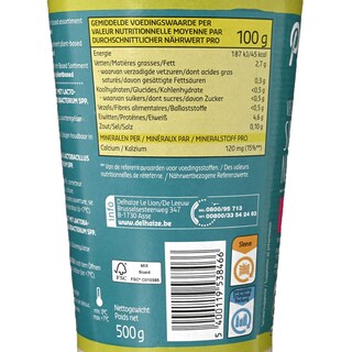 Delhaize | Plant-Based | Yoghourt | Soja | Naturel | Ongezoet 