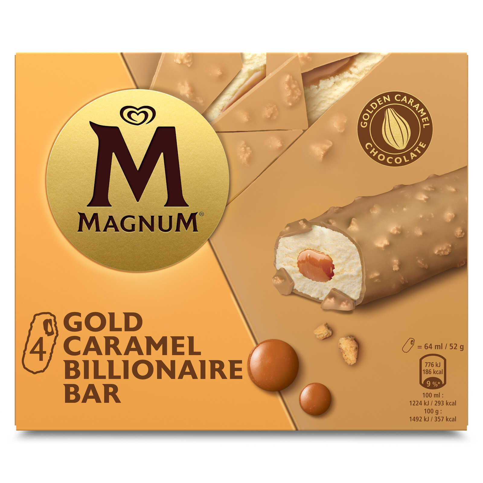 Magnum Ijs | Caramel | Billionnaire | Bar