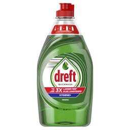Dreft | Quickwash | Vloeibaar Afwasmiddel | Original | Hygiëne+ 45 cl