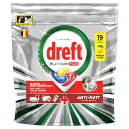 Dreft | Platinum Plus | All In One | Caps lave-vaisselle | Original 