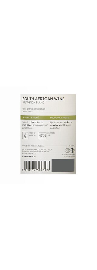 Afrique du Sud - Zuid-Afrika | Robertson | Sauvignon Rsa | Witte 