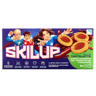 Skilup | Koekjes | Hazelnoot | Fairtrade 190 gr