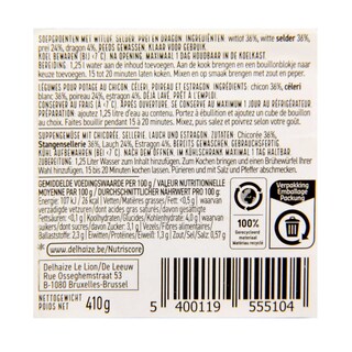 Delhaize | witloof | prei | soep | 410g 