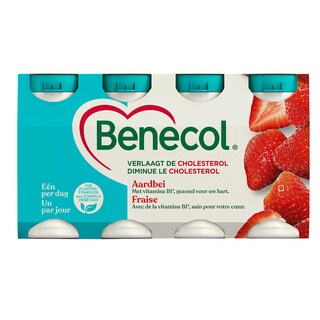 Benecol | Yaourt à boire |  Fraise 8 x 67,5 gr