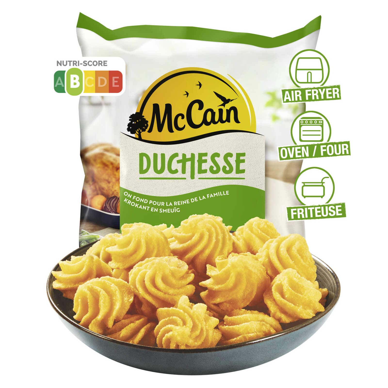Mc Cain Pommes Duchesses|aardappelroosjes