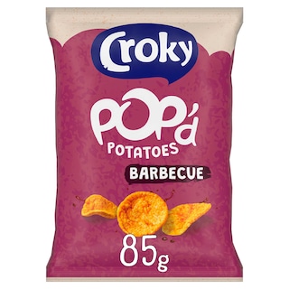 Croky | Gepofte Aardappelchips | Barbecuesmaak 