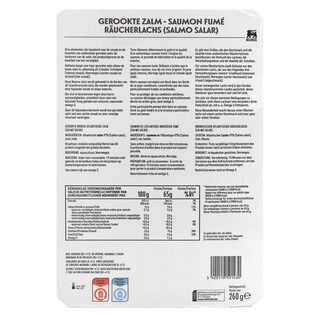 Delhaize | Zalm | Gerookt | Noors 260 gr