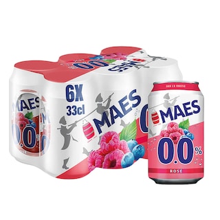 Maes | Bier | Zonder alcohol | Blik 