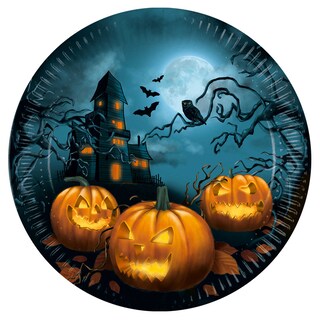 Decorata Party | Papieren borden | Halloween | 23cm | 8st 