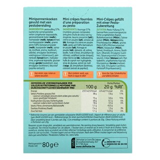 Delhaize | Creppies | Pesto 