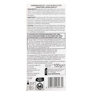 Delhaize | Filet de poulet 100 gr