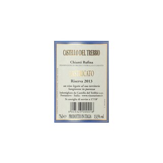 Italie - Italië | Toscana D.O.C.G. | Lastricato Chianti Riserva Rufina Castello del Trebbio 13 Rood 