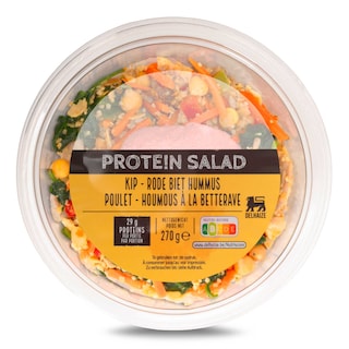 Delhaize | Protein | Poulet | Houmous betterave 
