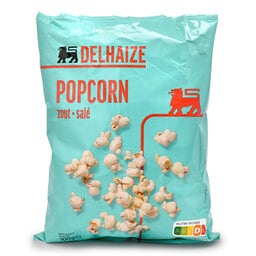Delhaize | Popcorn | Gezouten 100 gr