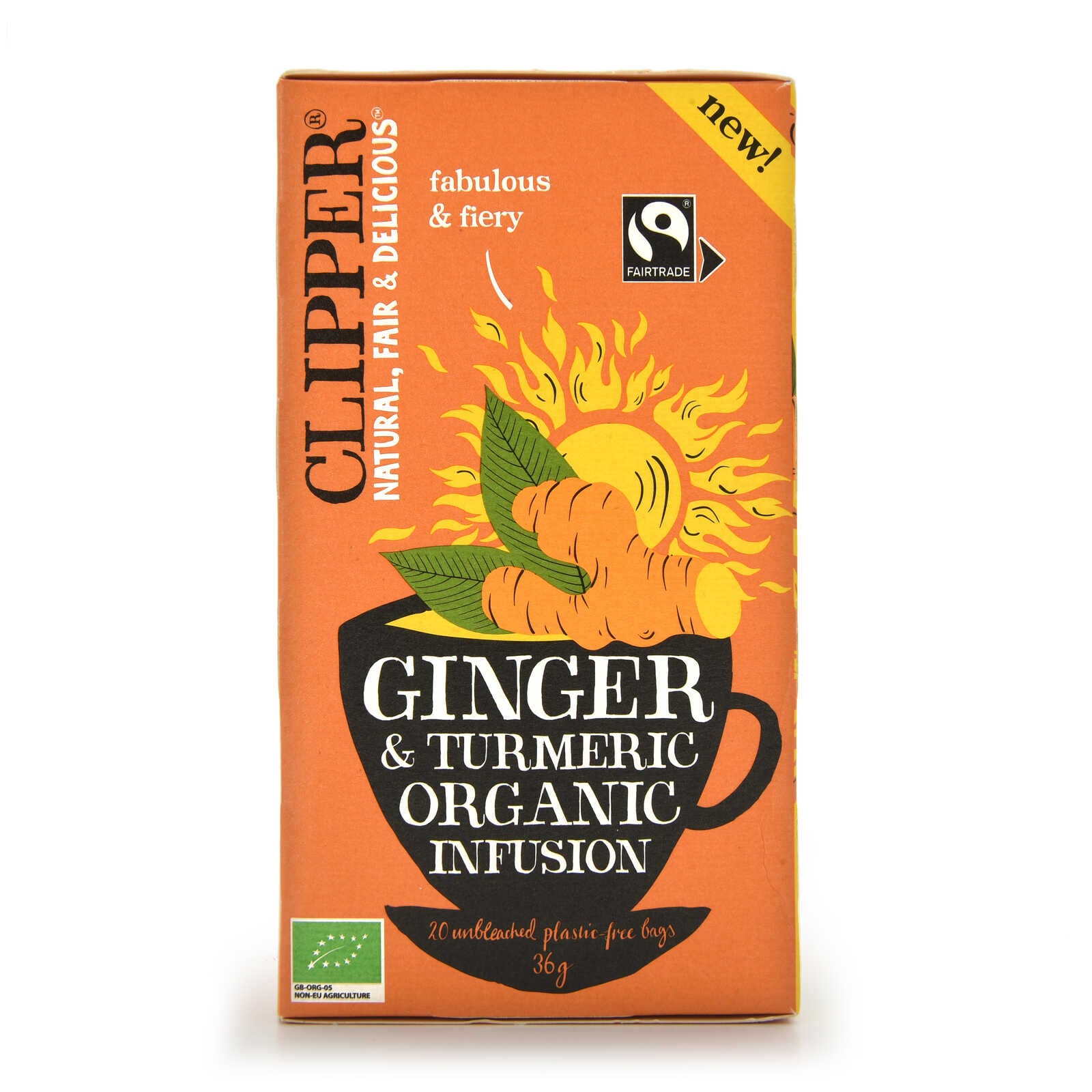 Clipper Infusie | Ginger Turmeric | Bio