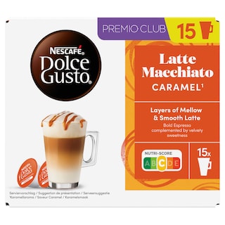 Nescafé | Dolce Gusto | Latte Macchiato Caramel | Caps 