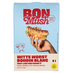 Bonmush | Witte worst | Veggie 180 gr