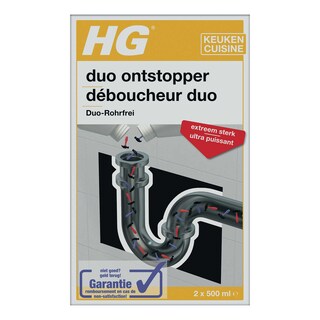 HG | Déboucheur Duo | 2x500ml 