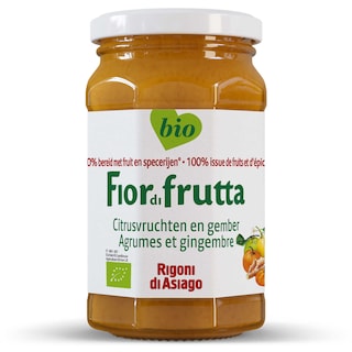 Fiordifrutta | Fruits à tartiner | Agrumes&Gingembre | Bio 260 gr