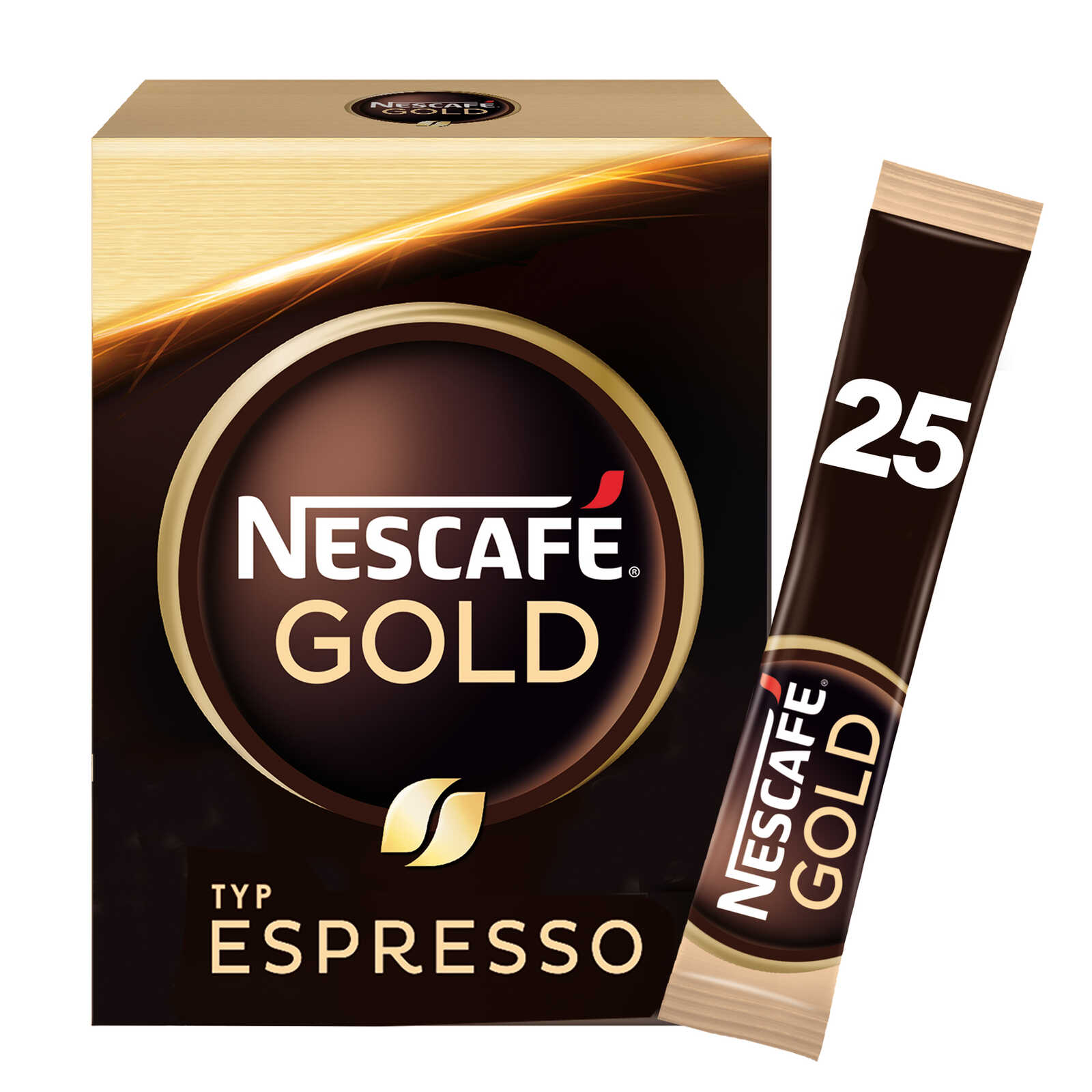 Nescafé Koffie Espresso | Oploskoffie | 25 sticks