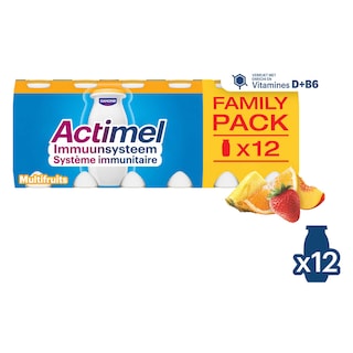 Actimel | Yaourt à boire | Multifruit | Immunité 