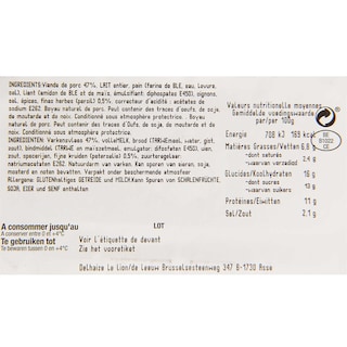 Delhaize | Pensen | Wit | Fijne kruiden | Varken +/- 240 gr