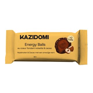 Kazidomi | Boule énergie | Noisette | Cacao | Bio 36 gr