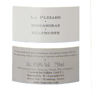 La Pleiade | Shiraz | 2006 