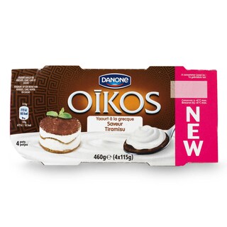 Danone | Oikos | Yaourt à la grecque | Tiramisu 