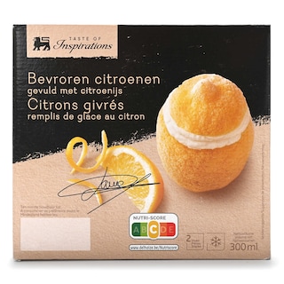 Taste of Inspirations | Citrons Givrés | Avec glace citron 2 x 7,5 cl