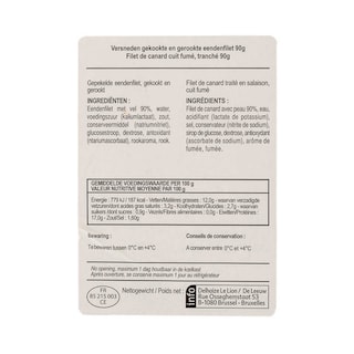 Delhaize | Filet | Canard | Cuit fumé 