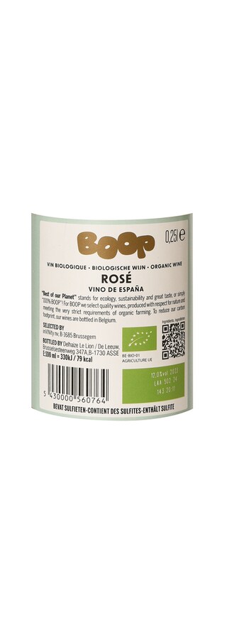 BOOP | Best Of Our Planet | Best Planet Rosé | Bio 