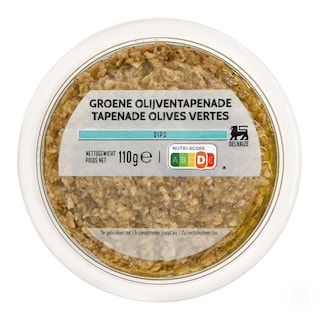 Delhaize | Groen olijf | tapenade 