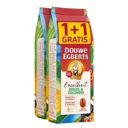 Douwe Egberts | Café | Brazil/Colombia | Bonen | 1+1 