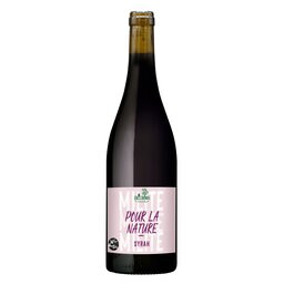 Pour La Nature | Vin Nature | Syrah | Bio | zonder toegevoegde sulfieten 75 cl