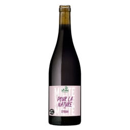 Pour La Nature | Vin Nature | Syrah | Bio | sans sulfites ajoutés 