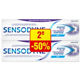 Sensodyne | Tandpasta | Rapid Relief | Gevoelige Tanden 