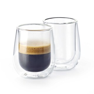Bialetti | 2st | Dubbelwandige Bekers | 80ml 