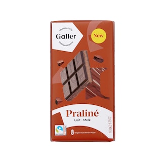 Galler | Chocolat | Tablette | Lait praliné 