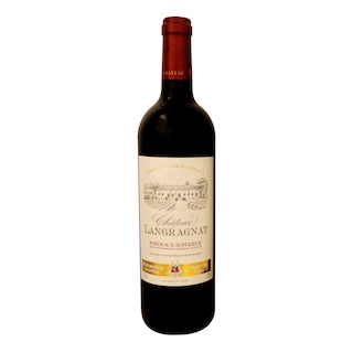 France - Frankrijk | Bordeaux - Bordeaux Supérieur | Château Langragnat | Houten Kist | 2019 | Rood 