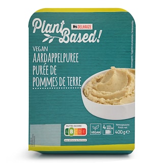 Delhaize | Plant-Based | Purée | Pomme de terre | Vegan 400 gr