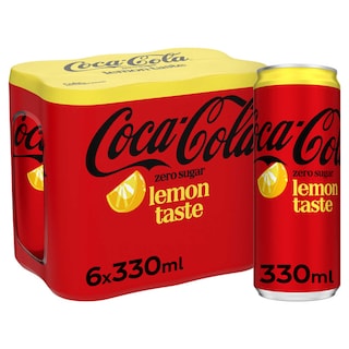 Coca-Cola | Zero | Zero Sugar | Lemon | Canette 